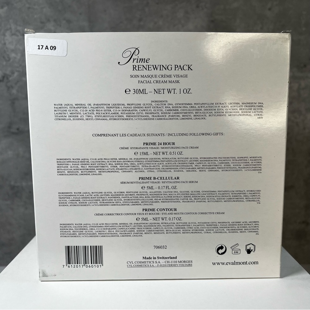 Valmont
The Experience
Prime Renewing Pack
6pc
Luxury
Gift set - Picture 5 of 11